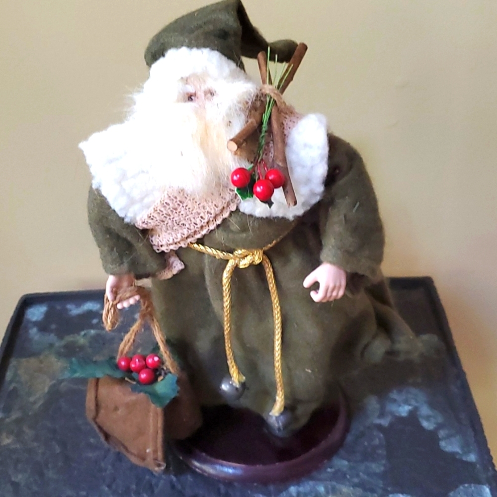 Santa in Green
